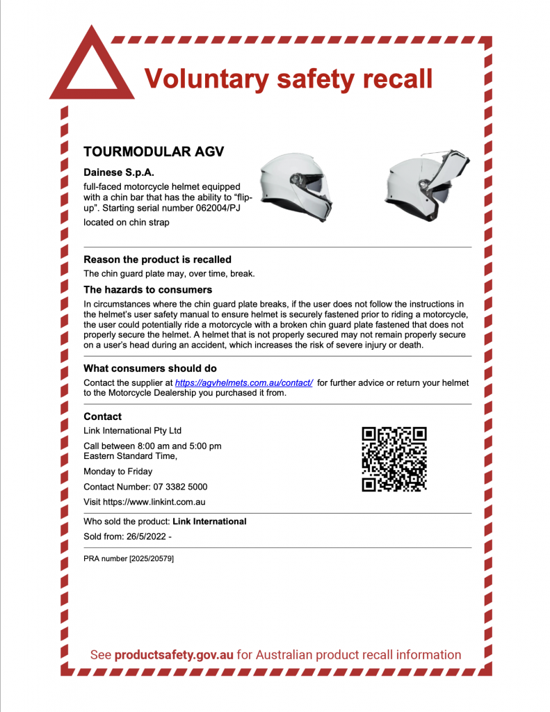 voluntary safety recall